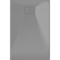 Sprchová SMC vanička MEXEN HUGO 100x140 cm - šedá, 42611014
