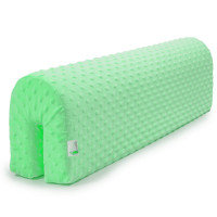 Chránič na dětskou postel MINKY 70 cm - světle zelený