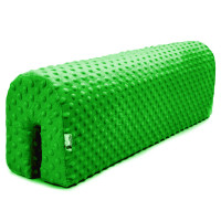 Chránič na dětskou postel MINKY 100 cm - zelený