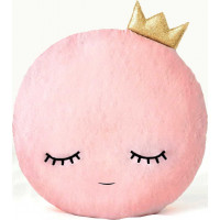 Plyšový polštář PETIT ROYAL - růžový