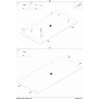 Psací stůl GATE se šuplíky - antracitový/dub wotan