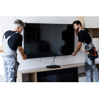 Elektrický otočný držák TV do zdi - 23"-70" - VESA úchyt - 5-40 cm