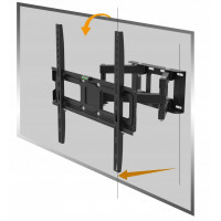 Nůžkový držák TV do zdi - 23"-55" - VESA úchyt - 8-34 cm