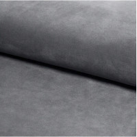 Rozkládací křeslo ZEUS - velvet šedé