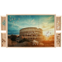 Třídící podložka na puzzle se 4 zásuvkami 89 x 69 cm