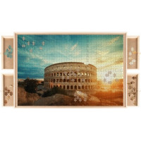 Třídící podložka na puzzle se 4 zásuvkami 89 x 69 cm