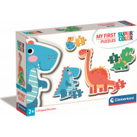 CLEMENTONI Moje první puzzle Dinosauři 4v1 (2,3,4,5 dílků)