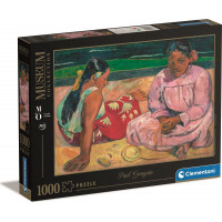 CLEMENTONI Puzzle Museum Collection: Tahitské ženy 1000 dílků