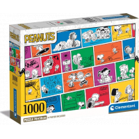 CLEMENTONI Puzzle Peanuts 1000 dílků