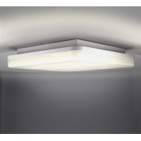 LED venkovní osvětlení, přisazené, čtvercové, IP54, 24W, 1920lm, 4000K, 28cm
