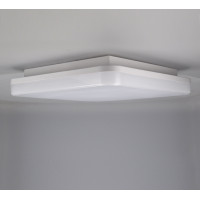 LED venkovní osvětlení, přisazené, čtvercové, IP54, 24W, 1920lm, 4000K, 28cm