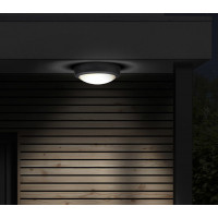 LED venkovní osvětlení se senzorem Siena, šedé, 20W, 1500lm