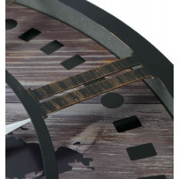 Nástěnné hodiny s mapou světa TORIL