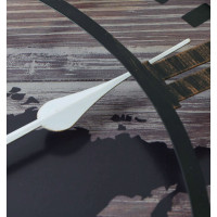 Nástěnné hodiny s mapou světa TORIL