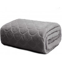 Deka PIQUE 130x160 cm - šedá