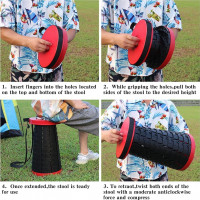 Skládací kempinková židle