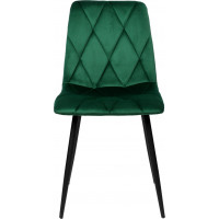 Zelená čalouněná židle MADISON