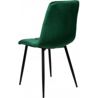 Zelená čalouněná židle MADISON