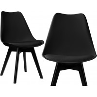 Černá židle K-NANTES BLACK DSW