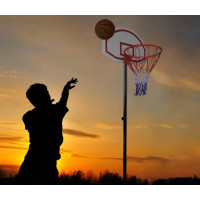 Basketbalový koš s nastavitelnou výškou DUNKER