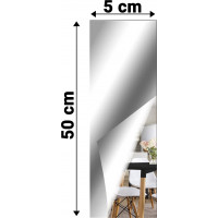 Dekorativní akrylové zrcadlo OBLONG 50 cm - sada 10 ks