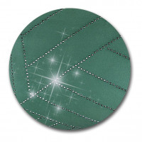 Povlak na polštář VELVET GLOSSY 50x30 cm - zelený