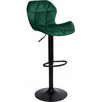 Zelená barová židle GORDON BLACK