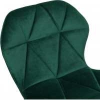 Zelená barová židle GORDON BLACK