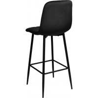 Černá barová židle TORONTO
