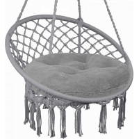 Sedací polštář IVY do závěsného křesla 65 cm - šedý
