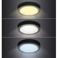 LED mini panel CCT, přisazený, 18W, 1530lm