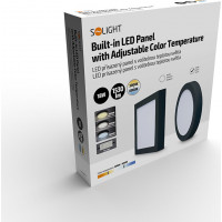 LED mini panel CCT, přisazený, 18W, 1530lm