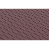 Hnědá skládací lavice RATTAN