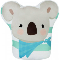 Tvarovaný polštář TEDDY BEAR Koala 38 cm - mátový