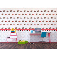 Dětská samolepící bordura DISNEY CARS 2, 10x500 cm