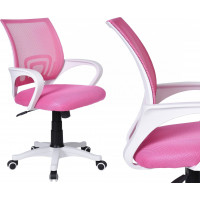 Kancelářská židle FB-BIANCO růžová / bílá