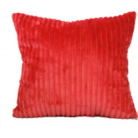 Polštář STRIPES 45x45cm - červená
