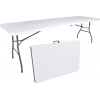Skládací zahradní stůl IMPRO white 240 cm