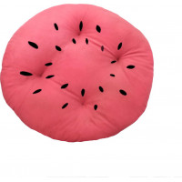 Tvarovaný polštář YUMMY Meloun 35 cm - růžový