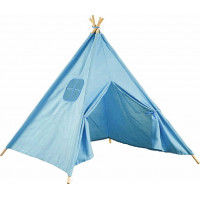 Dětský stan TEEPEE 100x100x120 cm - modrý