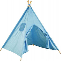 Dětský stan TEEPEE 120x120x160 cm - modrý