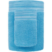 Bavlněný ručník DAVE - 50x90 cm - 400g/m2 - světle modrý