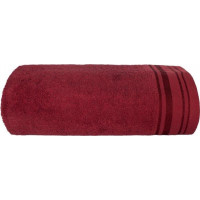 Bavlněný ručník DAVE - 50x90 cm - 400g/m2 - vínově červený