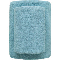 Bavlněný ručník LETO - 70x140 cm - 400g/m2 - světle modrý