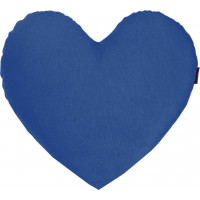 Polštář CLEO Srdce 45x45 cm - modrý