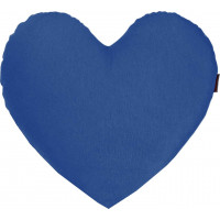 Polštář CLEO Srdce 35x35 cm - modrý