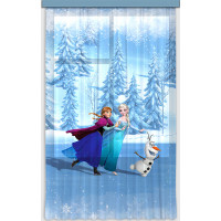 Dětský závěs DISNEY - FROZEN - Anna, Elsa a Olaf - 140x245 cm