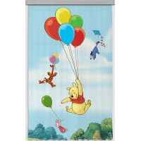Dětský závěs DISNEY - Medvídek PÚ s balónky - 140x245 cm
