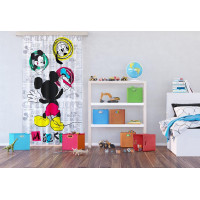 Dětský závěs DISNEY - Mickey kreslí - 140x245 cm
