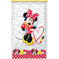 Dětský závěs DISNEY - Minnie s rtěnkou - 140x245 cm